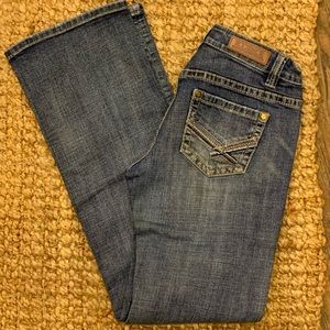 Rock & roll cowgirl riding jeans Sz 28x34